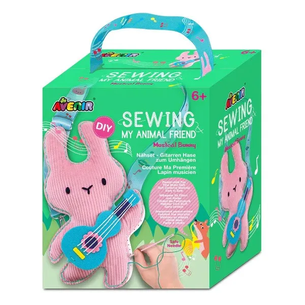 Kreativni set - šivenje MUSICAL BUNNY 