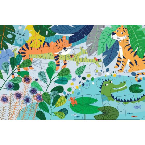 Puzzle za decu DŽUNGLA - 28kom 
