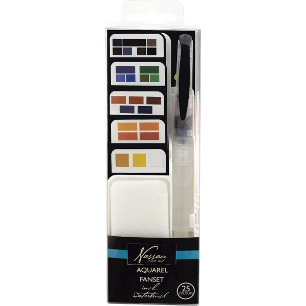 Akvarel boje FANSET 25 kom 