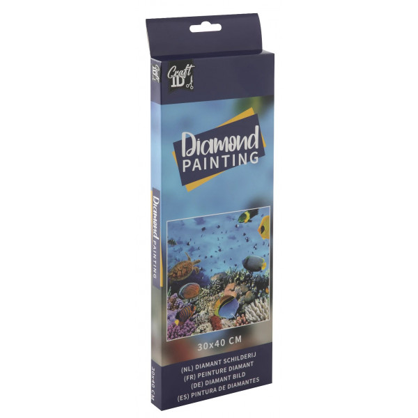 Slikanje cirkonima DIAMOND PAINTING 30x40 cm Podvodni svet 