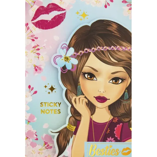 Samolepljivi blokčić BESTIES -15x10cm 