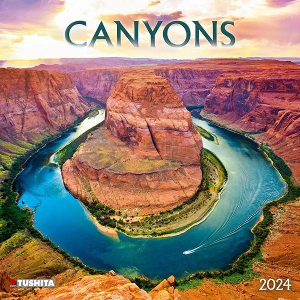 Zidni kalendar CANYONS 2024 