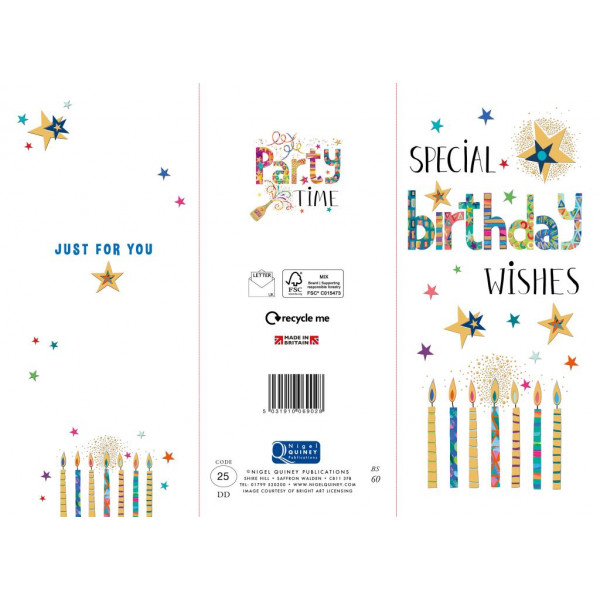 Rođendanska čestitka BIRTHDAY CANDLES 