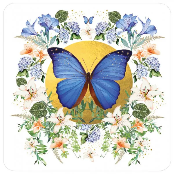Čestitka TROPICAL BLUE 