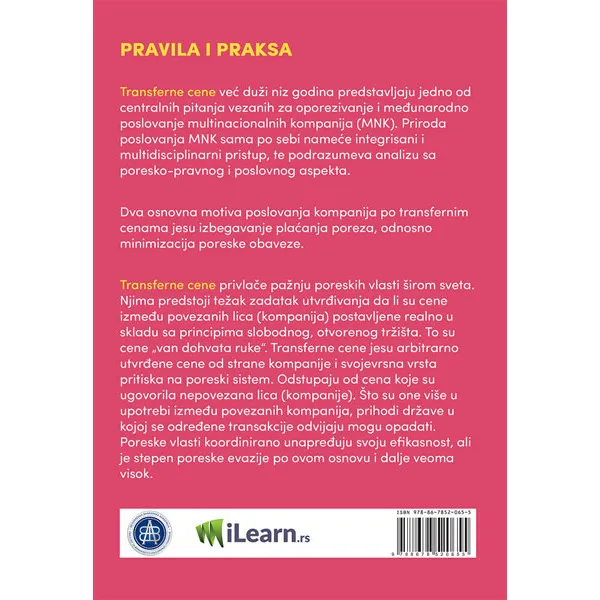 TRANSFERNE CENE: PRAVILA I PRAKSA 