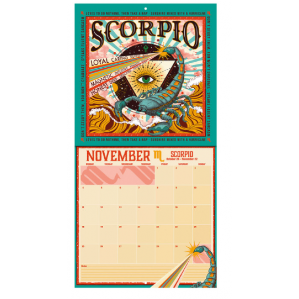 Zidni kalendar 2024 GORJUSS ZODIAC 