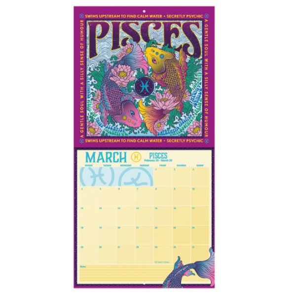 Zidni kalendar 2024 GORJUSS ZODIAC 