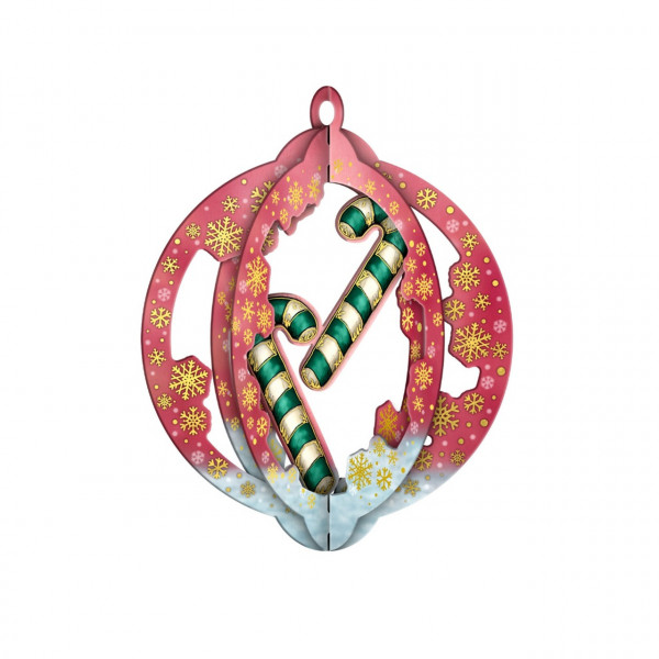 Novogodišnji ukrasi GORJUSS Cosy, 3 kom 