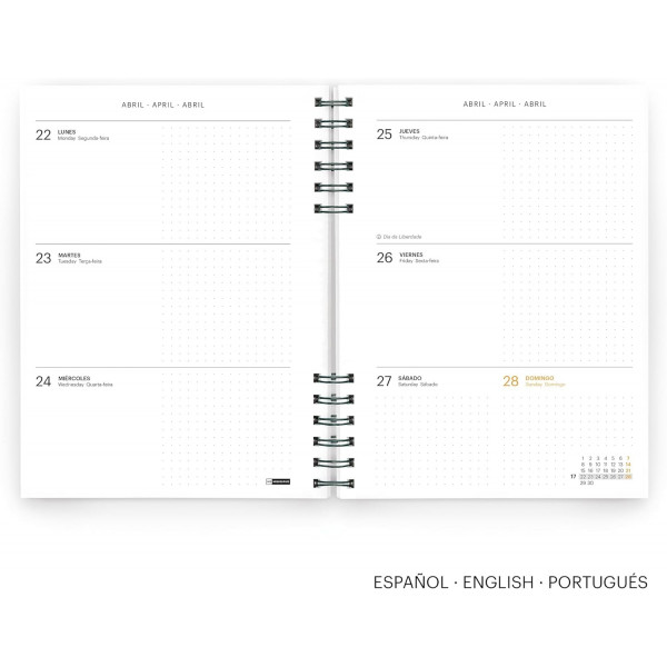 MIQUELRIUS Datumirani planer za 2024. - PETROL 