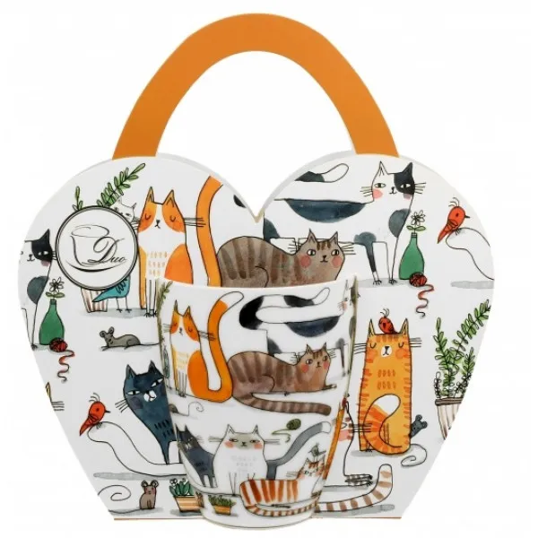 ŠOLJA 350ml LAZY CATS 