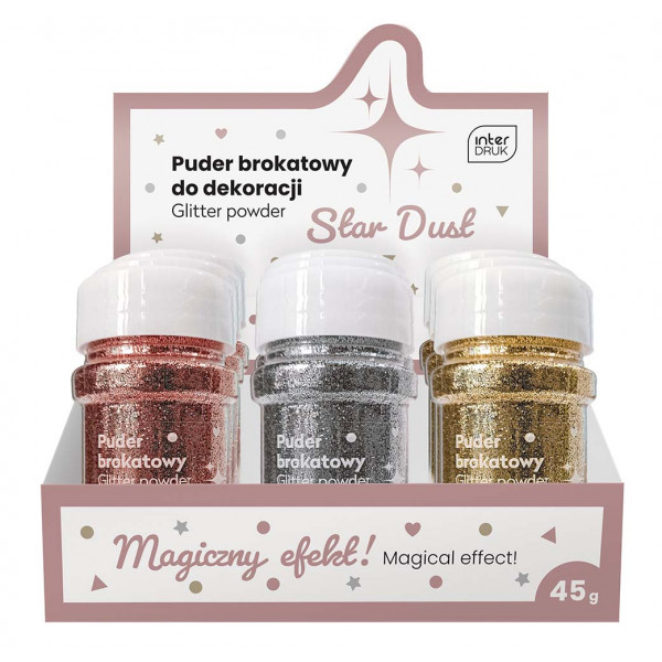 Svetlicavi prah za dekoraciju 45g STAR DUST 