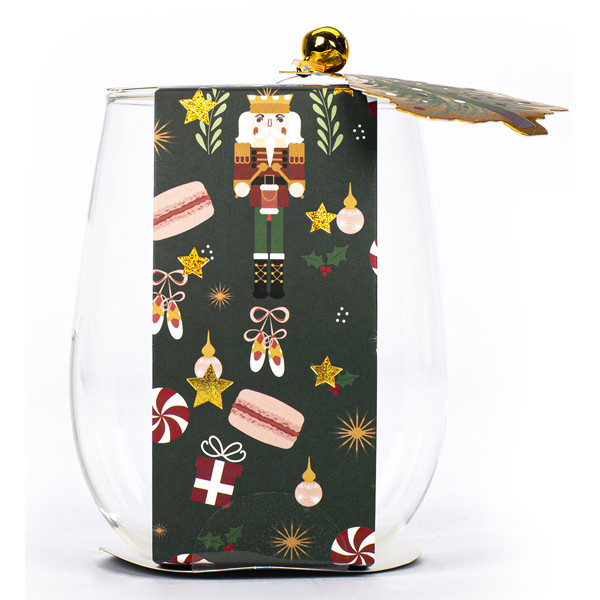 Novogodišnja čaša SA 3D JELKOM 