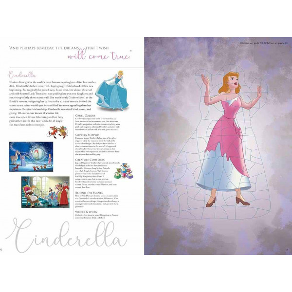 DISNEY PRINCESS STICKER ART 