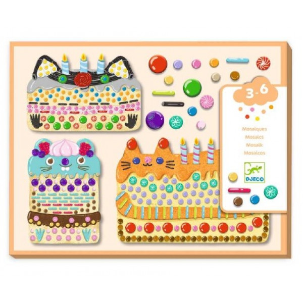DJECO kreativni kolaž MOZAIK 