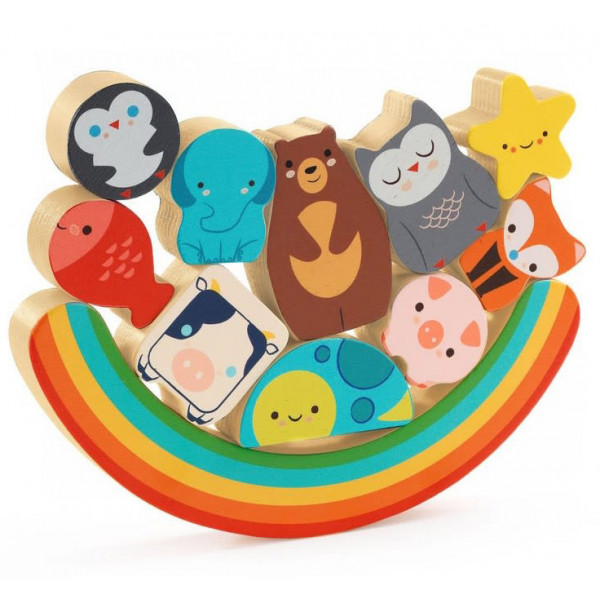 Puzzle za decu PUZZ & BOOM RAINBOW 