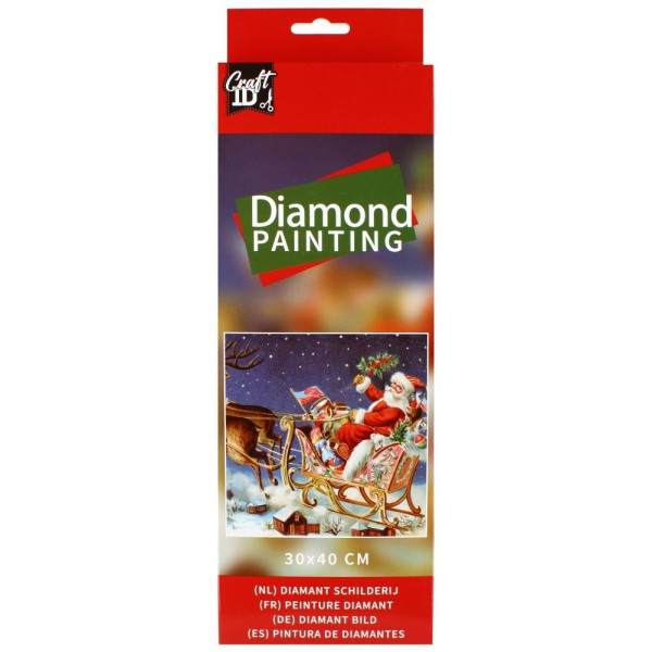 Slikanje cirkonima SAKNKE 30x40 cm DIAMOND PAINTING 