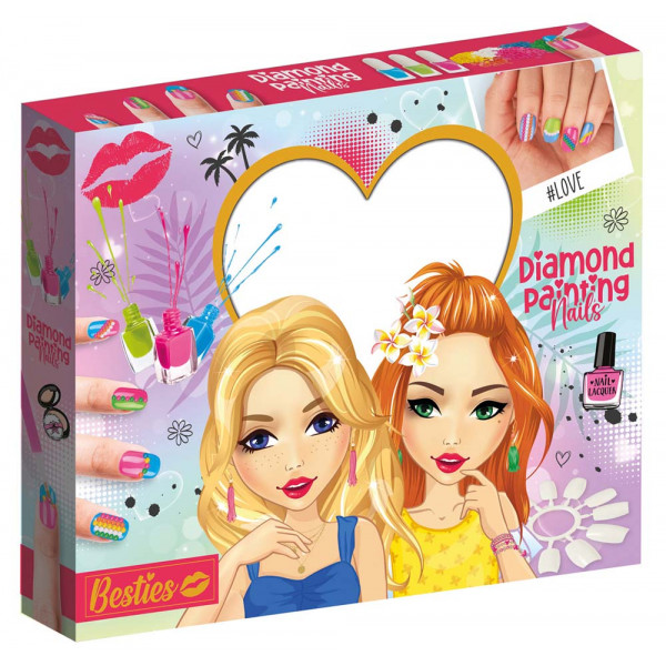 Set za ukrašavanje noktiju DIAMOND PAINTING 