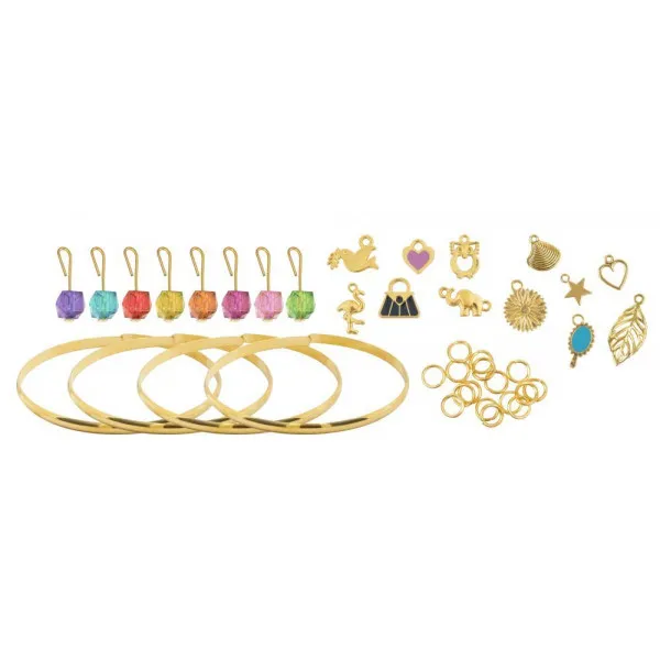 Kreativni set za pravljenje ogrlica CHARMING BRACELETS JEWELLERY 