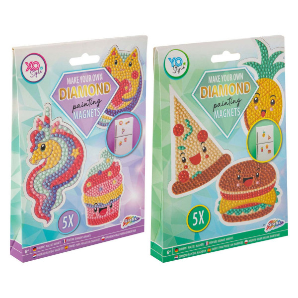 Kreativni set - magneti PAINTING MAGNETS, 2 motiva 