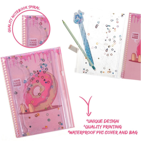 Notes A5 FAST FOOD 60 listova (više vrsta) 