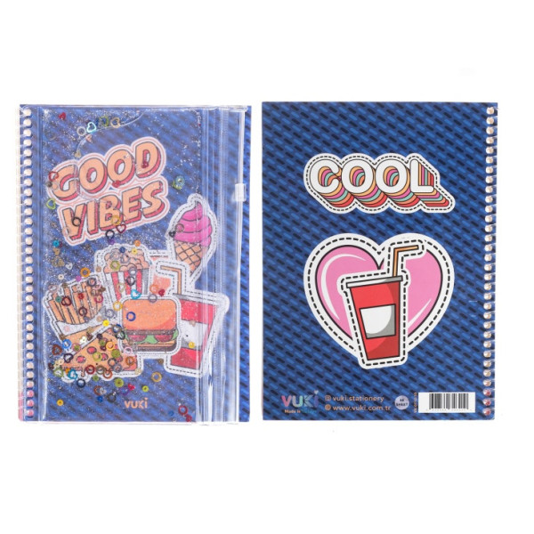 Notes A5 FAST FOOD 60 listova (više vrsta) 