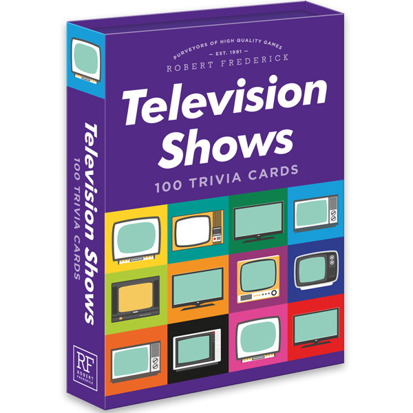 Društvena igra TRIVIA - TV SHOWS 100 kom 