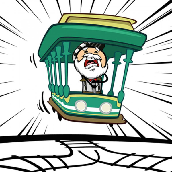 Društvena igra PAZI TRAMVAJ GAZI 