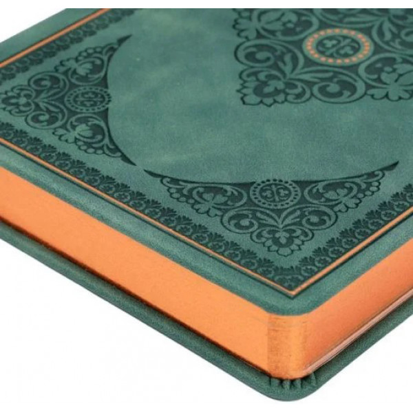 VICTORIA'S JOURNALS notes A5 na linije OLD BOOK - ZELENI 