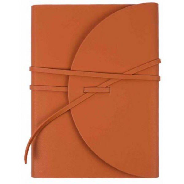 VICTORIA'S JOURNALS notes A5 na linije NARANDŽASTI 