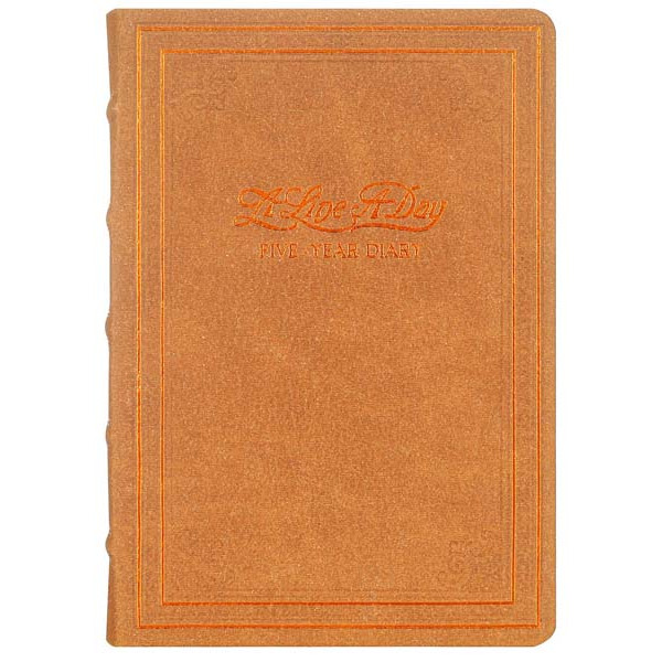 VICTORIA'S JOURNALS kožni dnevnik BRAON 