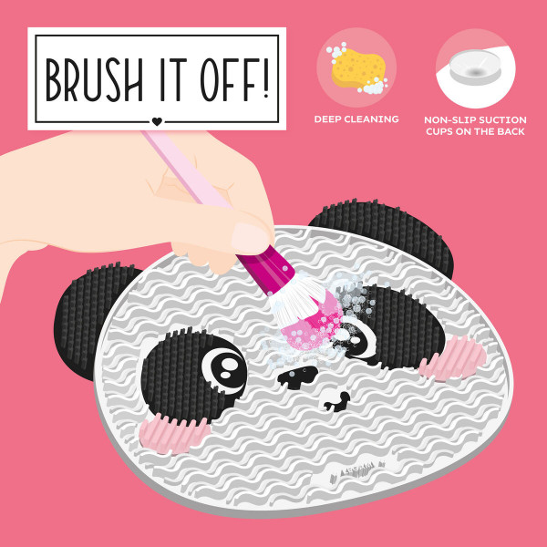 Podloga za čišćenje četkice za  šminku BRUSH IT OFF! - PANDA 