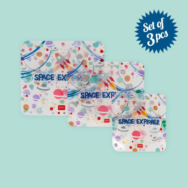 Višekratne vrećice za hranu SNACK BAGS - SVEMIR 