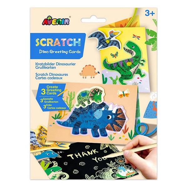 Kreativni set za pravljenje čestitki DINOS 