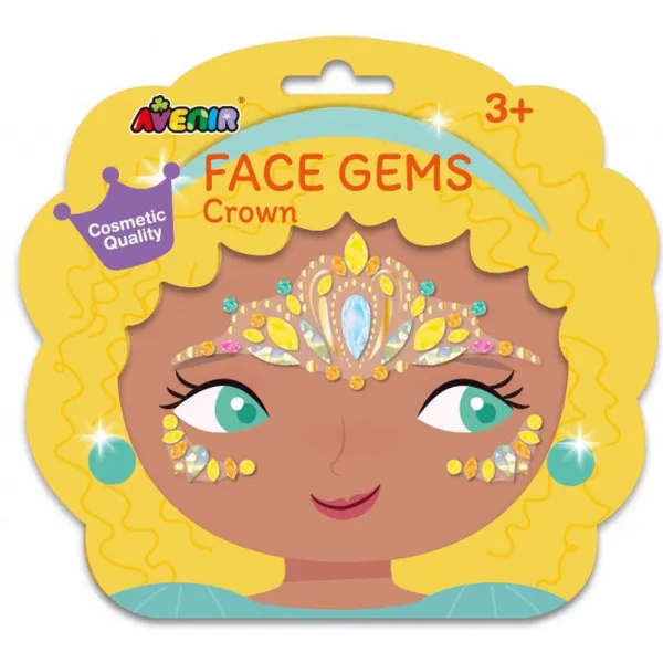 Kreativni set FACE GEMS-CROWN 