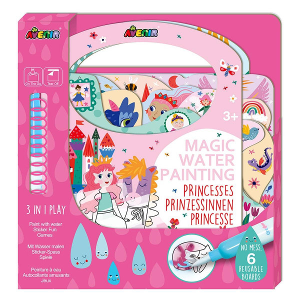 Set za crtanje MAGIC WATER PAINTING - PRINCESSES 