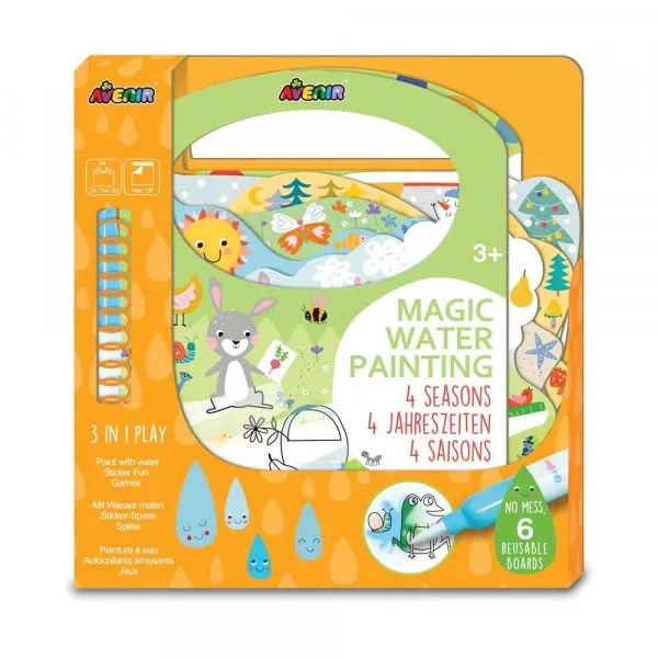 Set za crtanje MAGIC WATER PAINTING - 4 SEASONS 