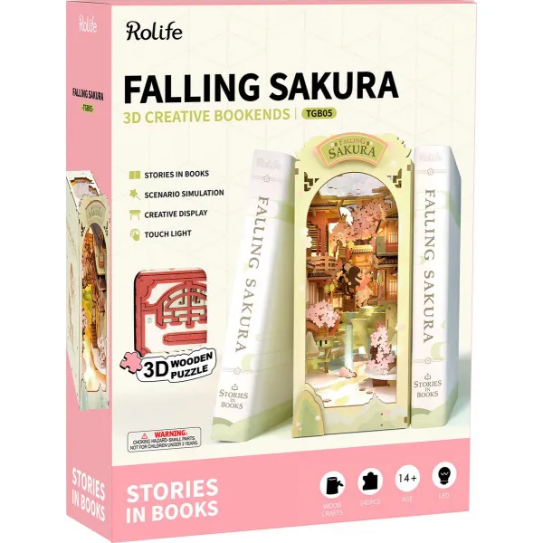 3D puzzle FALLING SAKURA 