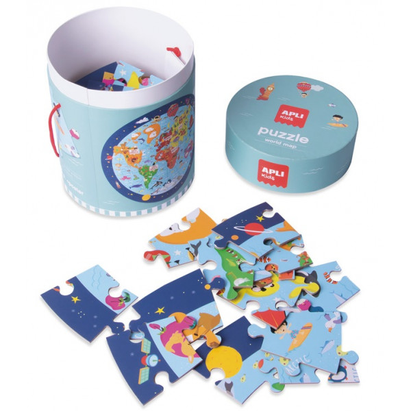 Puzzle za decu WORLDMAP 