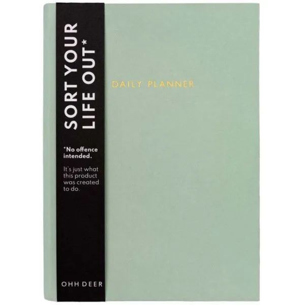 Planer A5 na linije SAGE GREEN 