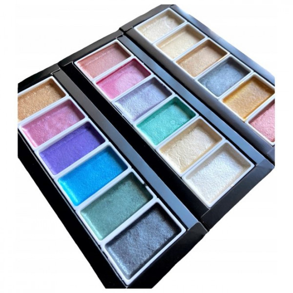 Set akrilnih boja 6 kom + četkica / TRI VRSTE 