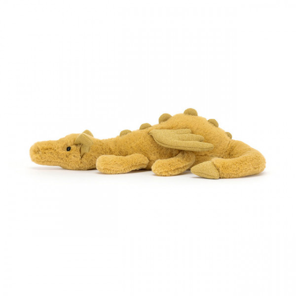 Plišana igračka MALI ZLATNI ZMAJ 30x8cm 