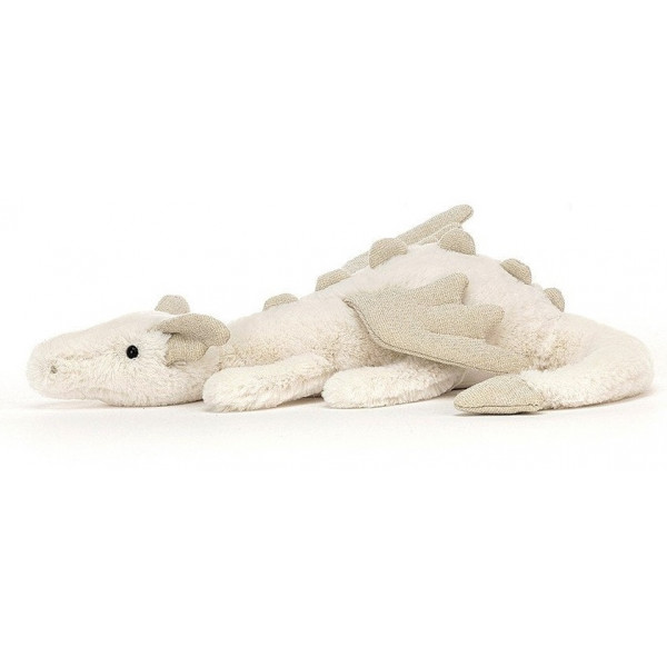 Plišana igračka BELI ZMAJ  26x7cm 