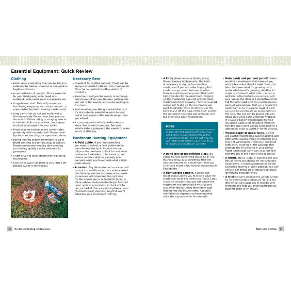 MUSHROOM HUNTING FOR BEGINNERS 