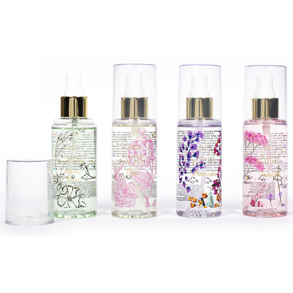 Set četiri spreja za telo 