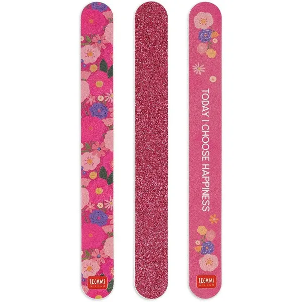 Set tri turpije za nokte FLOWERS 