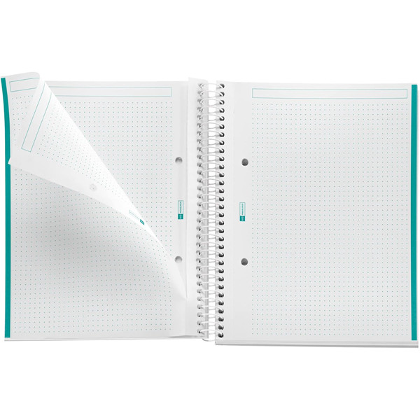 MIQUELRIUS sveska A5, TP tačkice - ECO EMERALD 