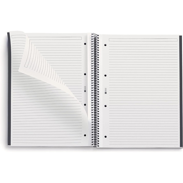 MIQUELRIUS sveska A4, TP linije - ECO ANTHRACITE 