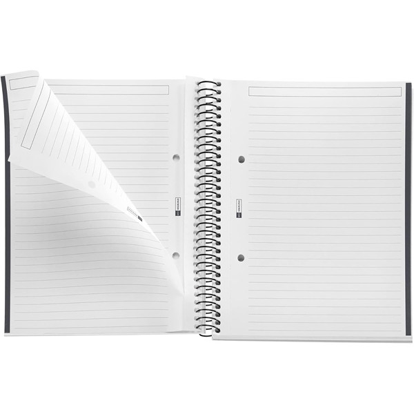 MIQUELRIUS sveska A5, TP linije -ECO ANTHRACITE 