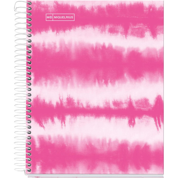 MIQUELRIUS sveska A5, linije, TP -  PINK NEON 