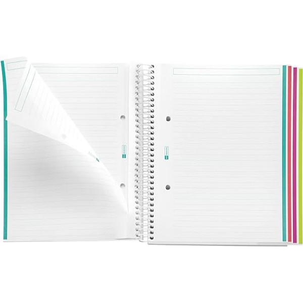 MIQUELRIUS sveska A5 na linije TP - YELLOW NEON 